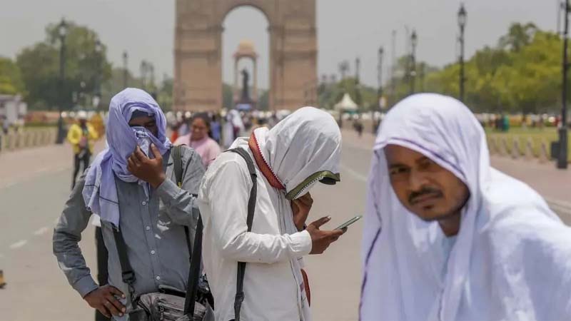 Heat in North India
