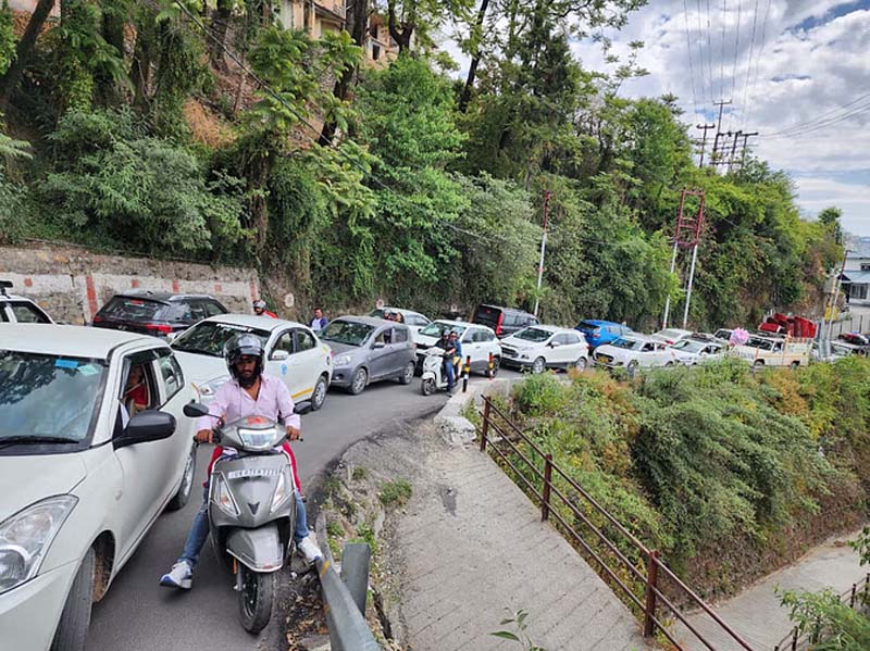 Mussoorie Traffic Jam